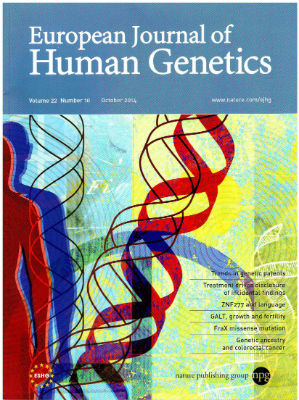  - European Journal of Human Genetics